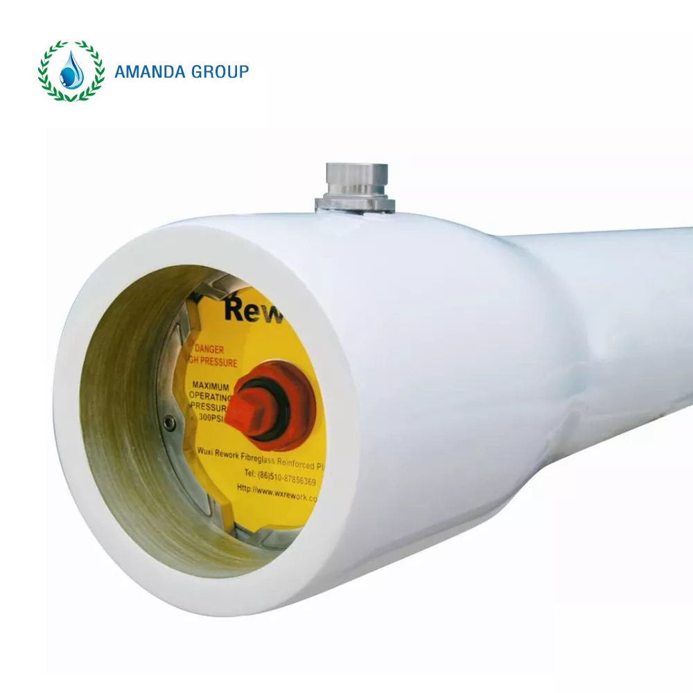FRP reverse-osmosis membrane pressure vessel