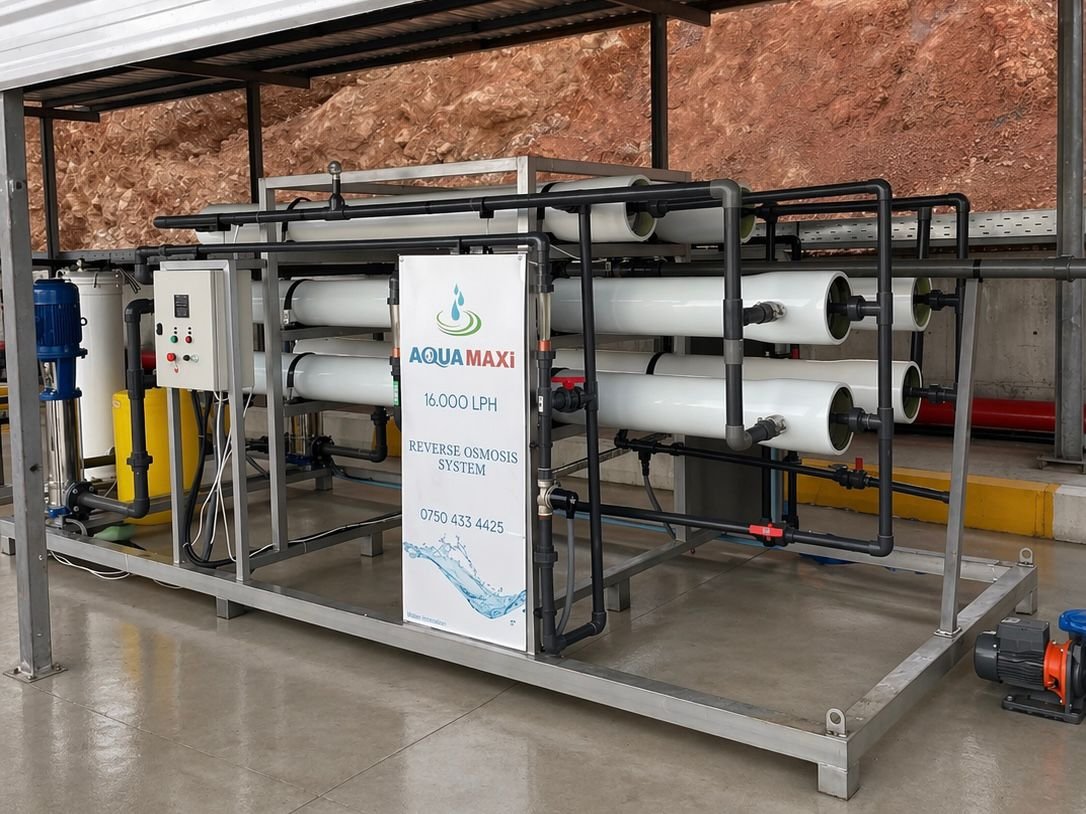 Completed 16,000 LPH reverse-osmosis unit for Balsam Al Sharq