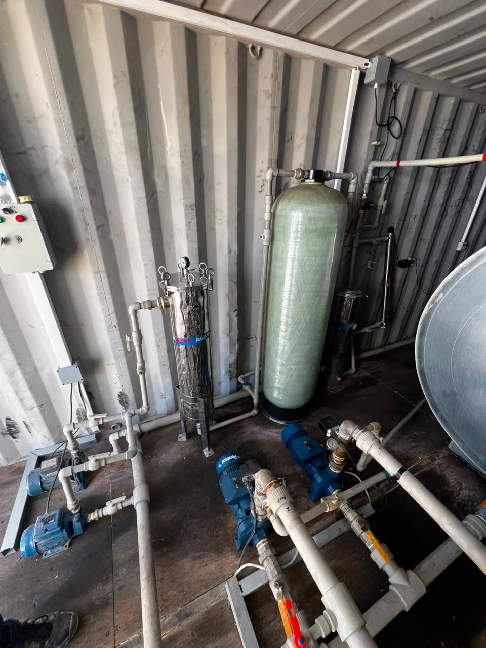 Color and odor water-treatment installation for HKN Oil Company at the Sarsang and Atrush blocks