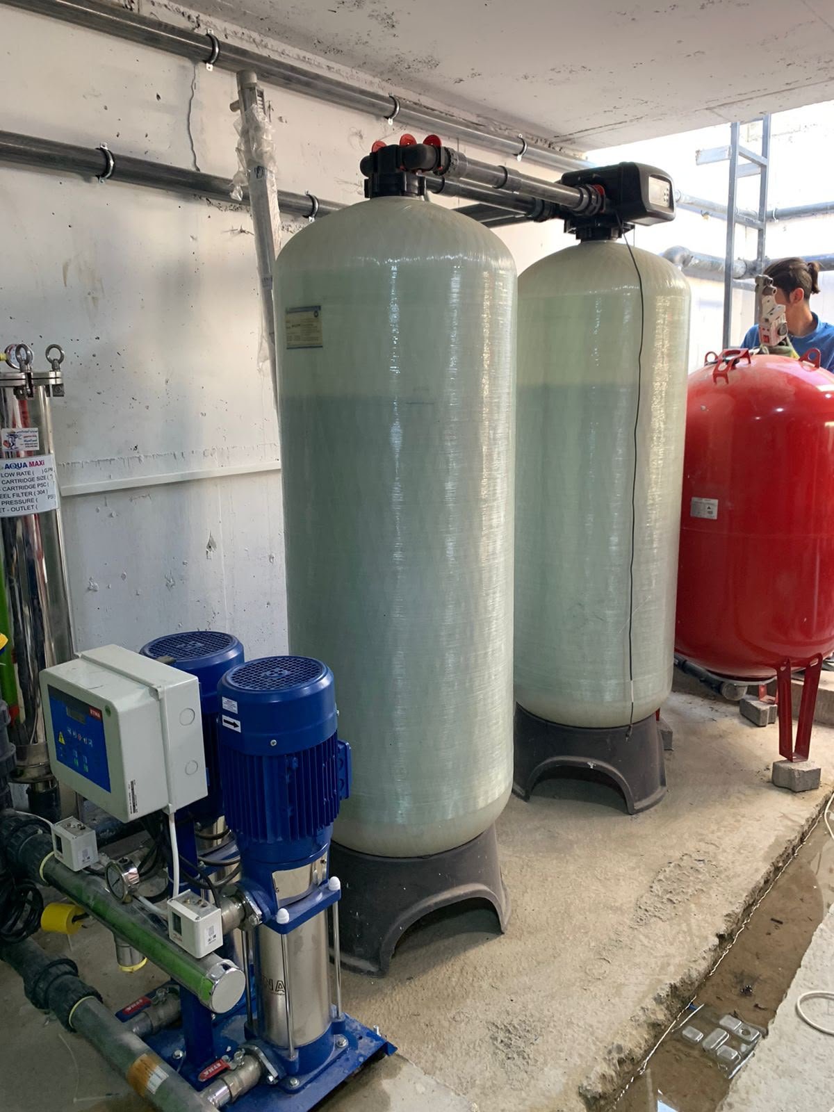 Water-softening equipment installed for Duhok Terminal