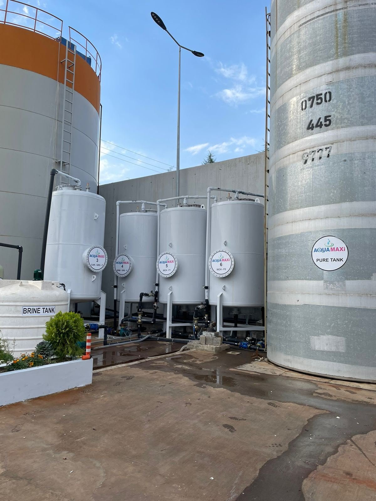 AQUA MAXI treatment equipment installed at Karband Refinery
